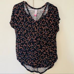 NOBO Dark Floral Print Tee (S/CH 3-5)